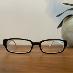 Chanel glasses 3075 B, black/beige/rhinestone